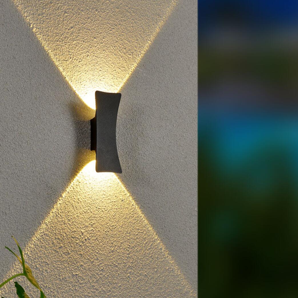 Außenwandleuchte – Sunset-inspiriertes Licht