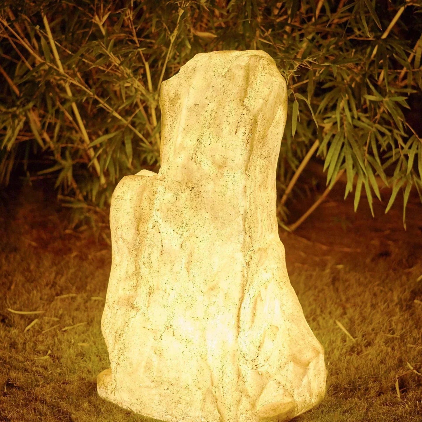 Realistische Stein-Außenleuchten