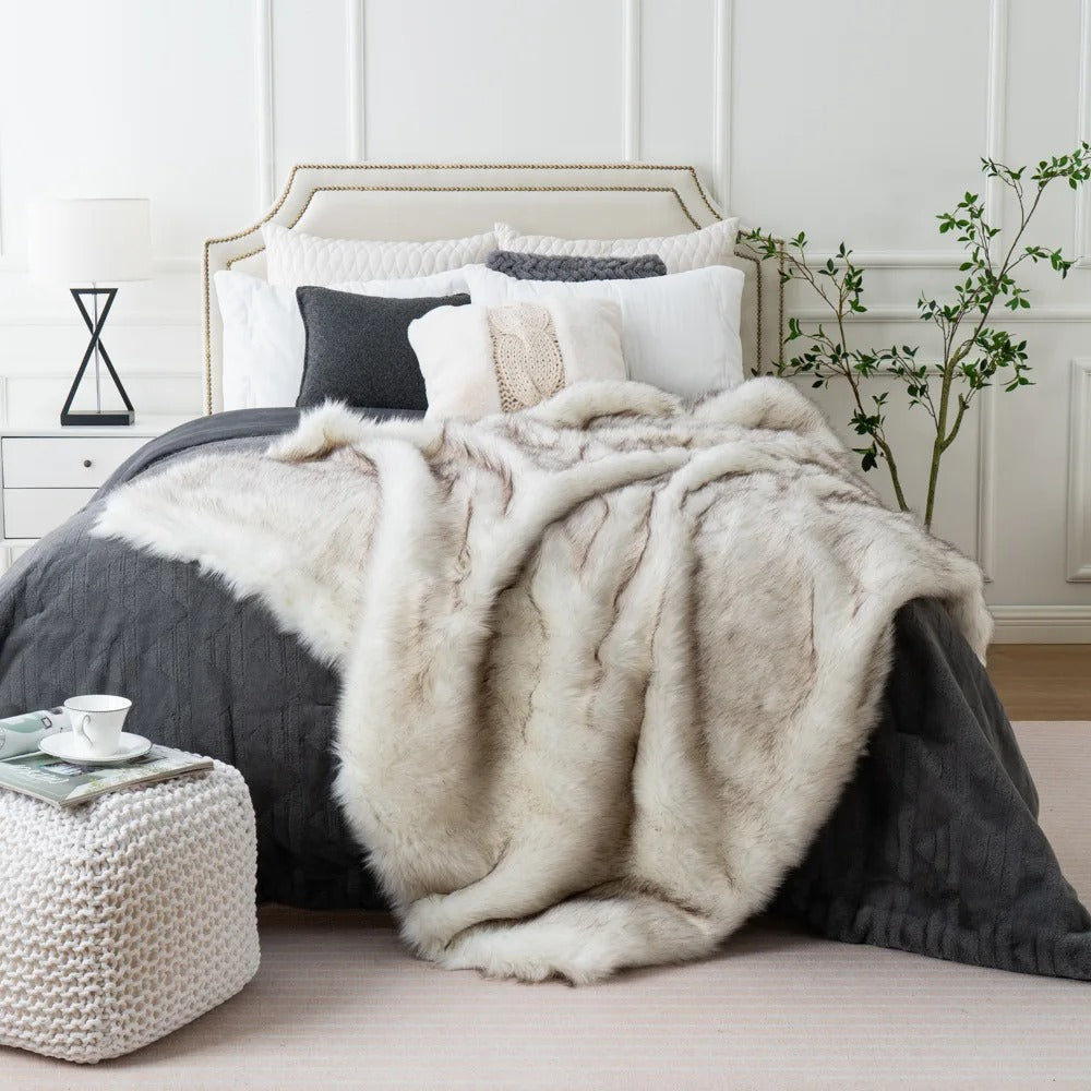 Sofaüberwurfdecke mit Weicher Oberfläche