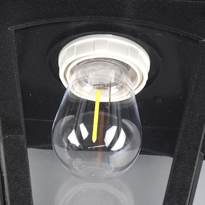 Klassische Kabellose Solar-Wandleuchten