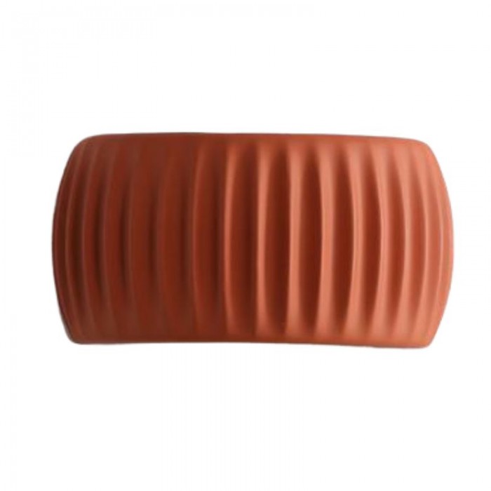 Geriffelte Harz-Wandleuchte im Modernen Art Deco Stil