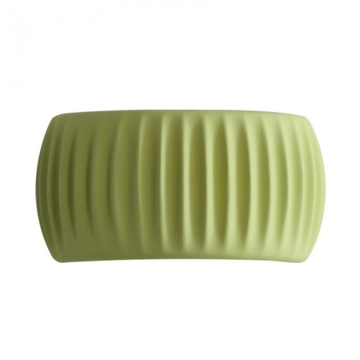 Geriffelte Harz-Wandleuchte im Modernen Art Deco Stil