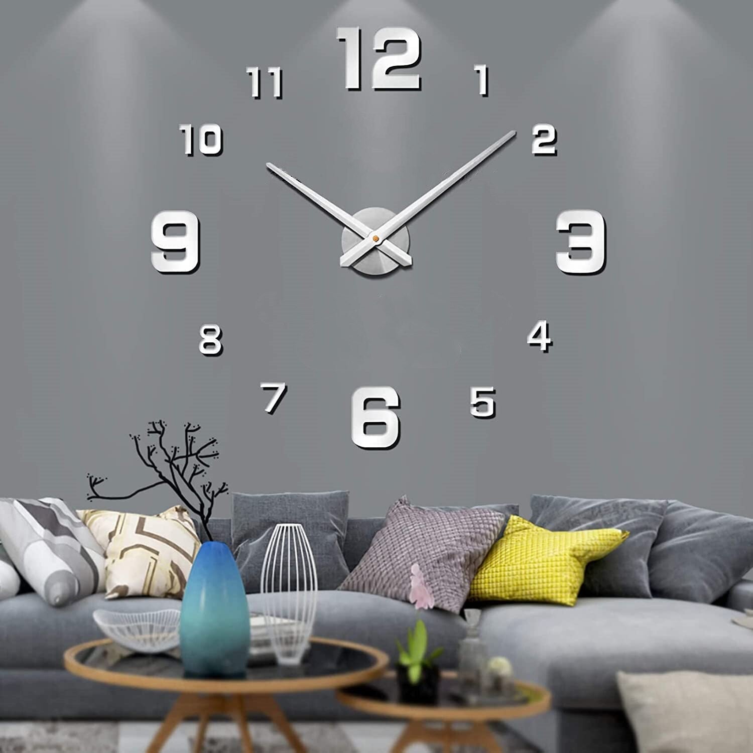 Überdimensionale Wanduhr – Modernes & Dekoratives Highlight für Ihr Zuhause