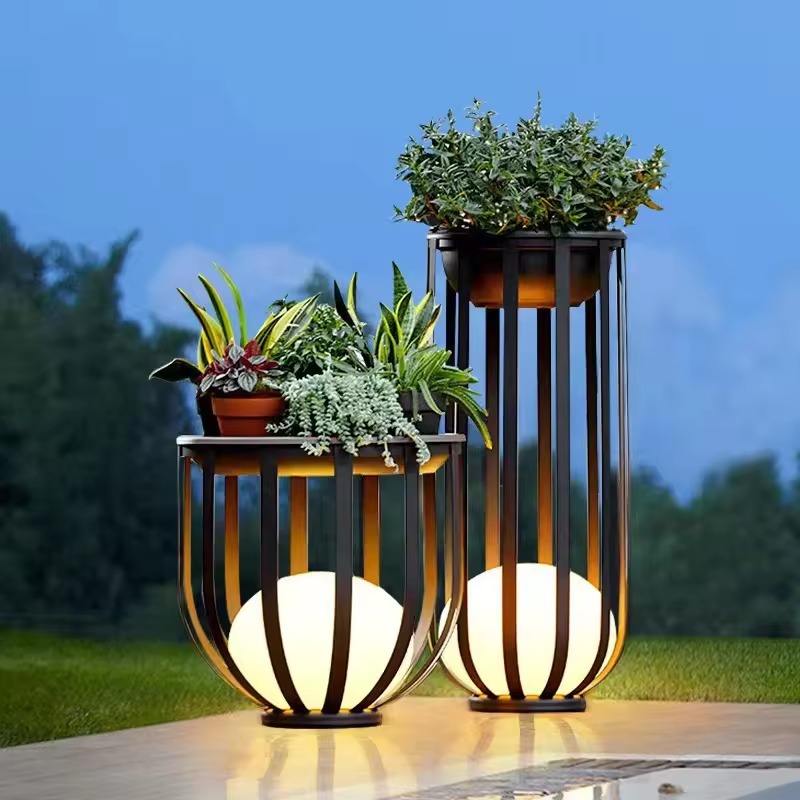 Robuste Wasserdichte Solar-Gartenleuchte