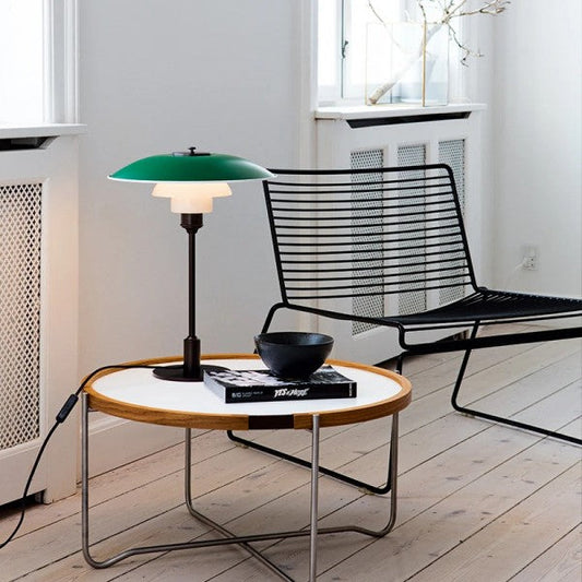 Moderne Disc Multilayer Tischlampe aus Metall