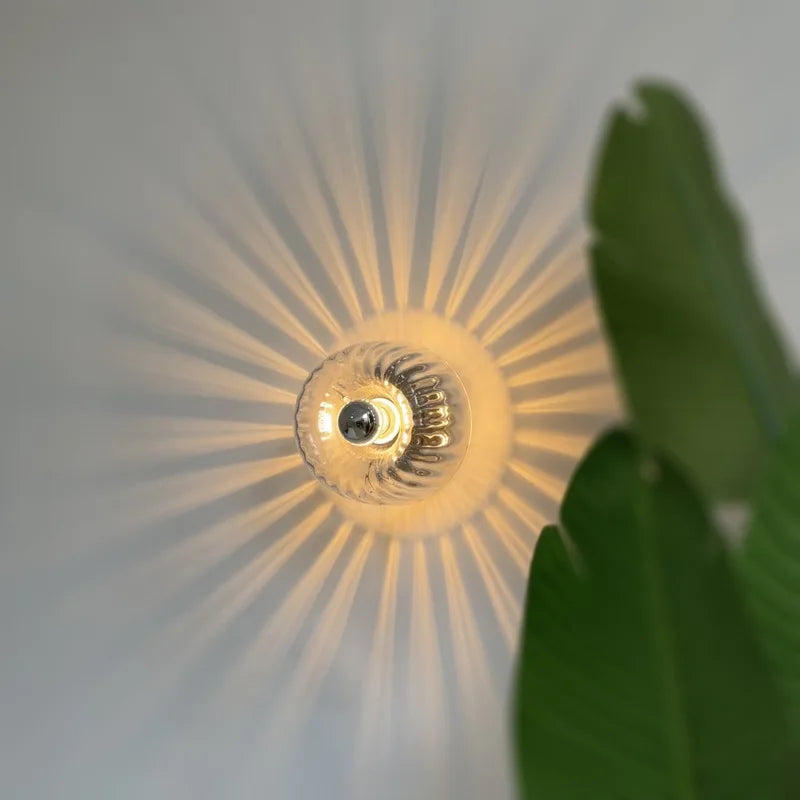 Architektur-Inspirierte Wandleuchte mit LED-Technik