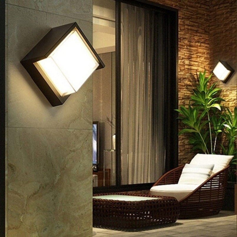 Wasserdichte LED-Wandleuchte für Außen Mit Bewegungsmelder