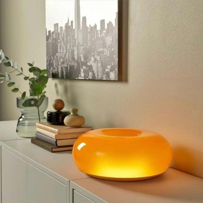Bauhaus Deko Lampe – Donutform Für Wand Oder Tisch