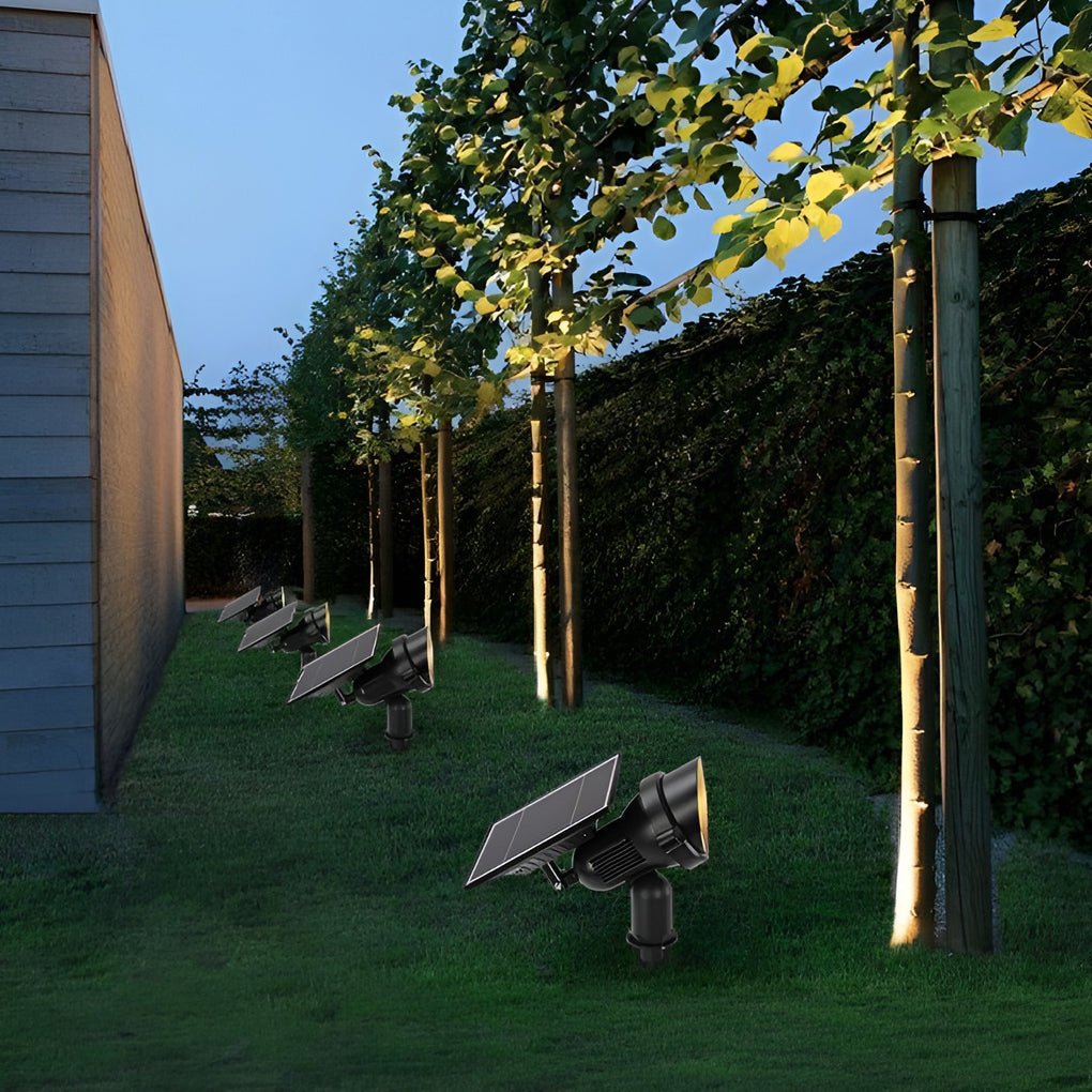 LED-Solarstrahler für Den Garten – Verstellbar und Wetterfest